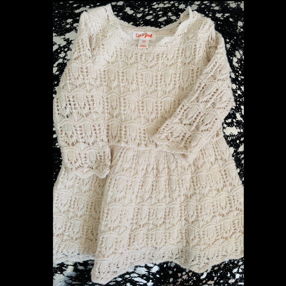 Cat and Jack crochet dress
